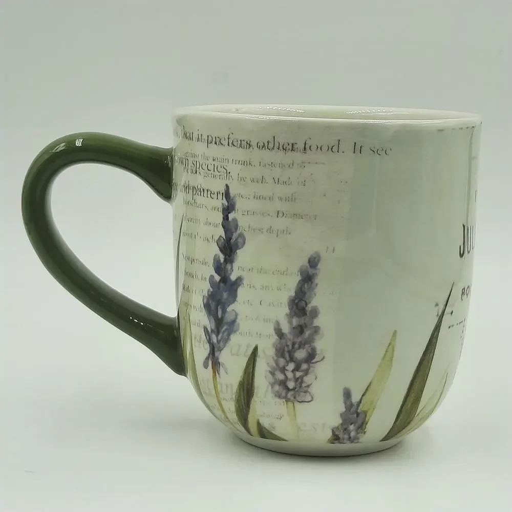 Susan Winget for CRACKER BARREL Mug Coffee Mug w/ Yellow Daffodil